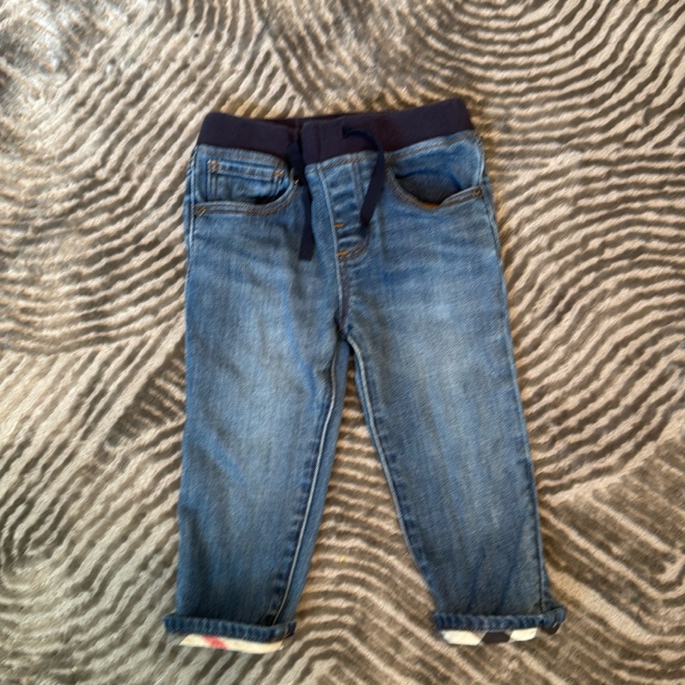 Burberry jeans for baby boy!